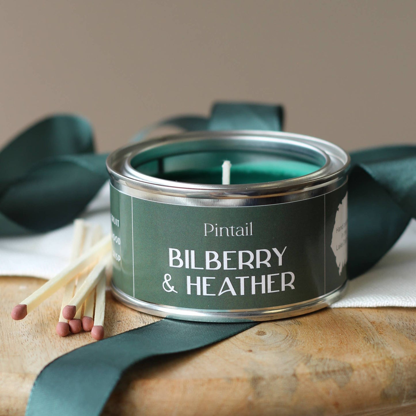 Bilberry and Heather Paint Pot Candle | Candles in Tins