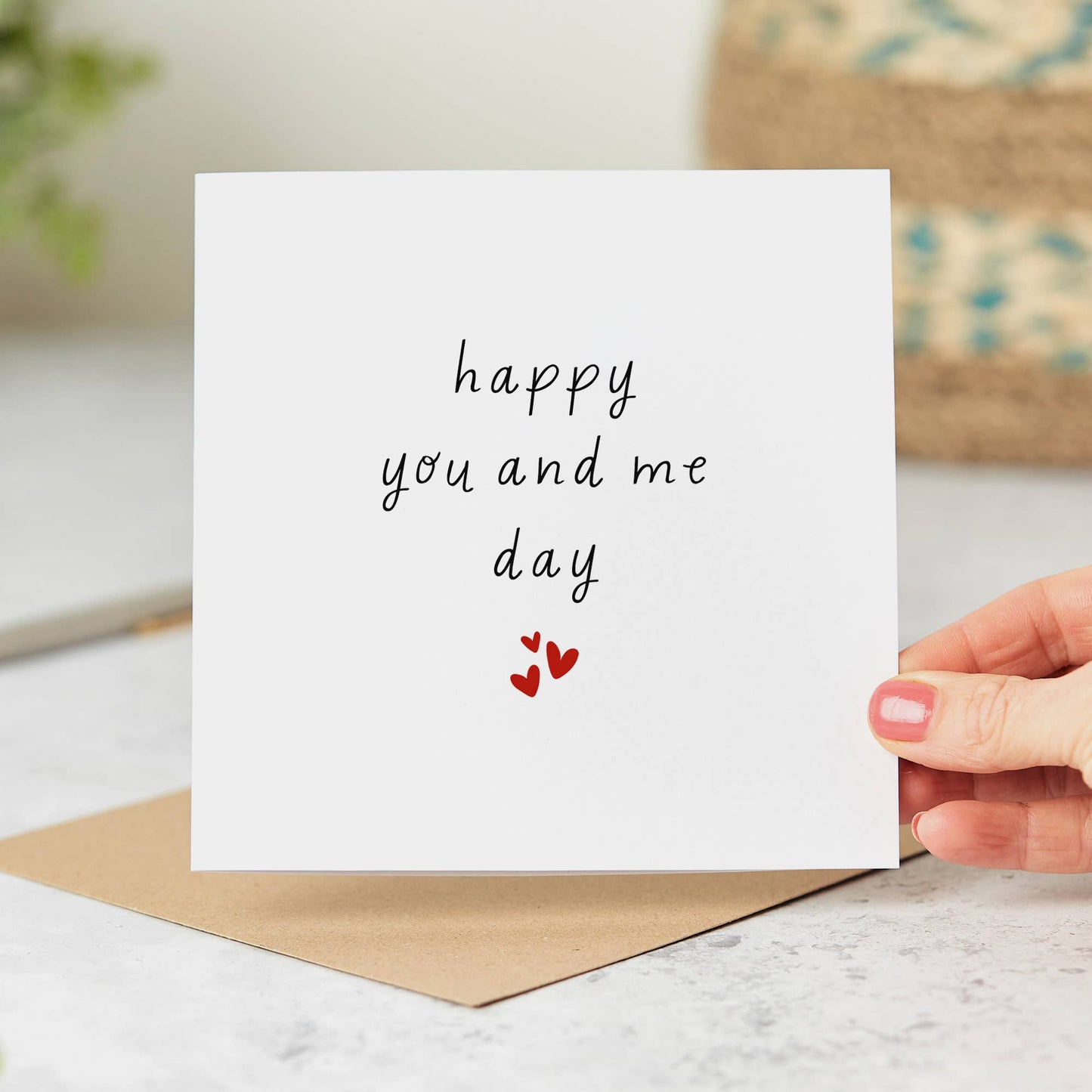 Anniversary Card - Happy You and Me Day