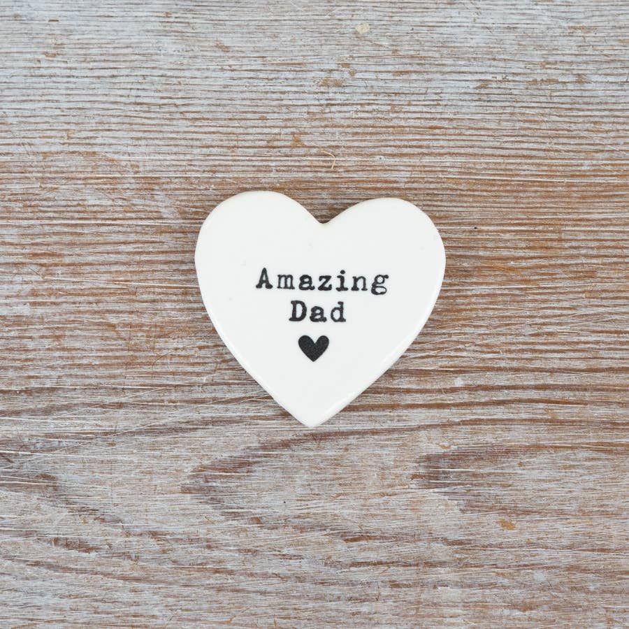 Amazing Dad Heart Token, 4.5cm