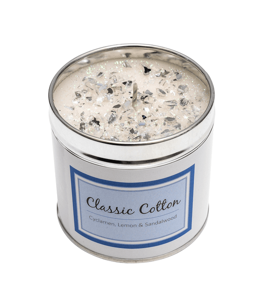 SERIOUSLY SCENTED CANDLE – CLASSIC COTTON