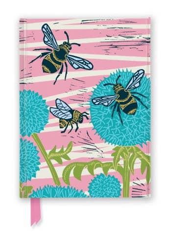 Kate Heiss: Busy Pollinators (Foiled Journal): Flame Tree Notebooks
