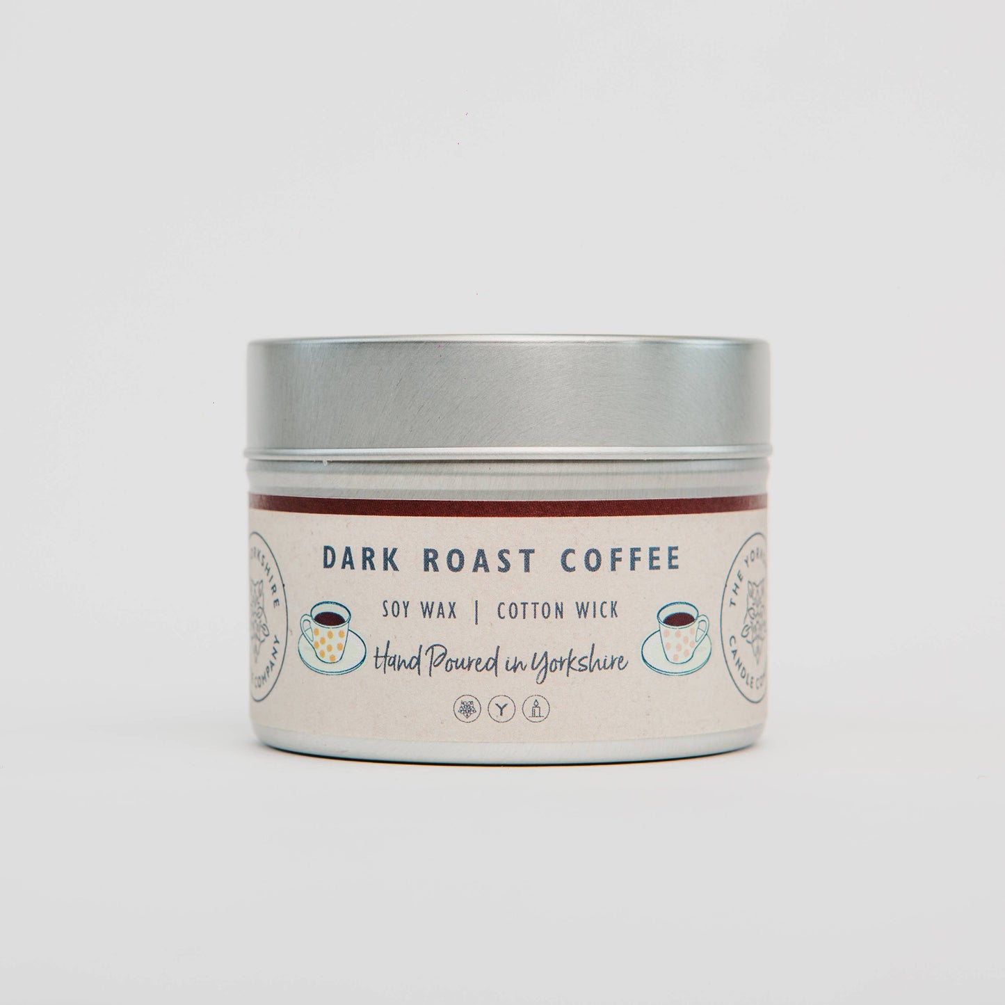 Sale - Dark Roast Coffee Small Tin | Scented Candle | Soy Wax