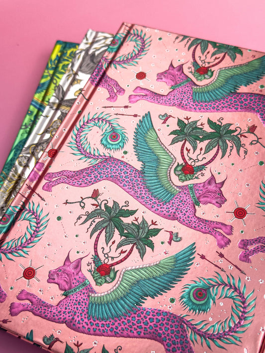Emma J Shipley: Lynx (Foiled Journal): Flame Tree Notebooks