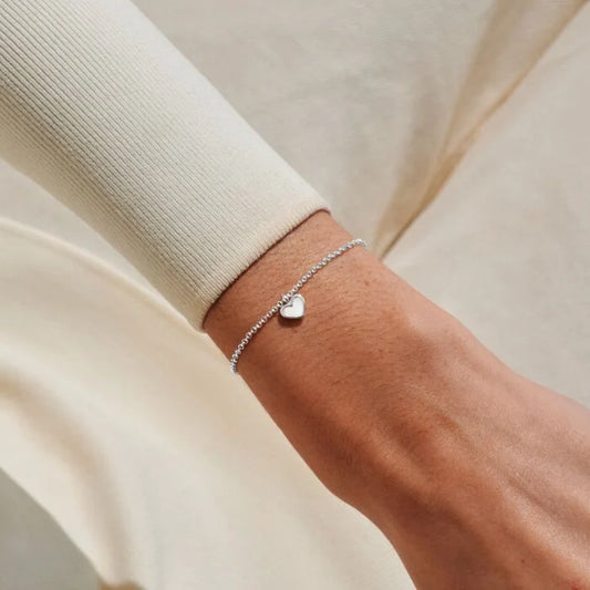 Loved By You Mother Of Pearl Heart Bracelet - 10050