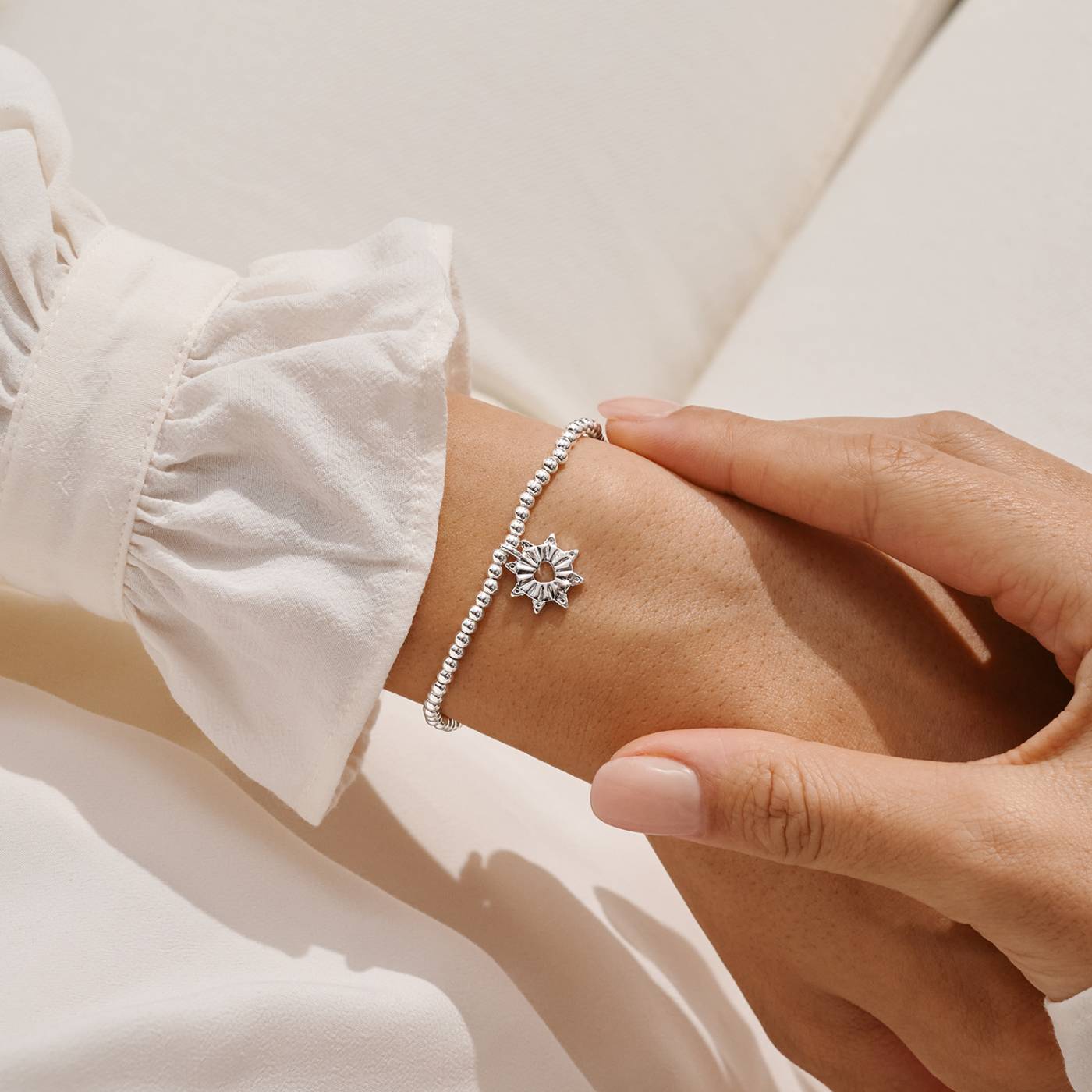 A Little 'Celebrating You Today' Bracelet In Silver Plating