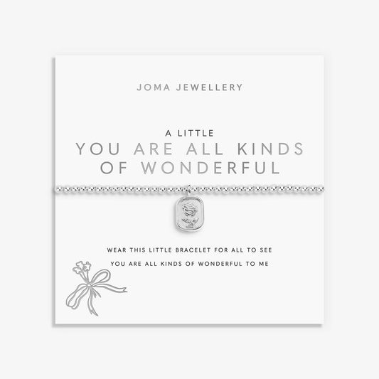 A Little 'YOU ARE ALL KINDS OF WONDERFUL' Bracelet