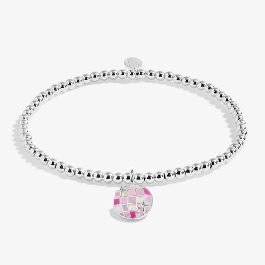 A Little Vibes 'You Don't Look A Day Over Fabulous' Bracelet In Silver Plating