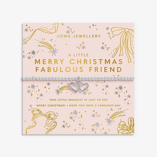 Joma Jewellery - Christmas A Little 'In Our Hearts This Christmas And Always' Bracelet