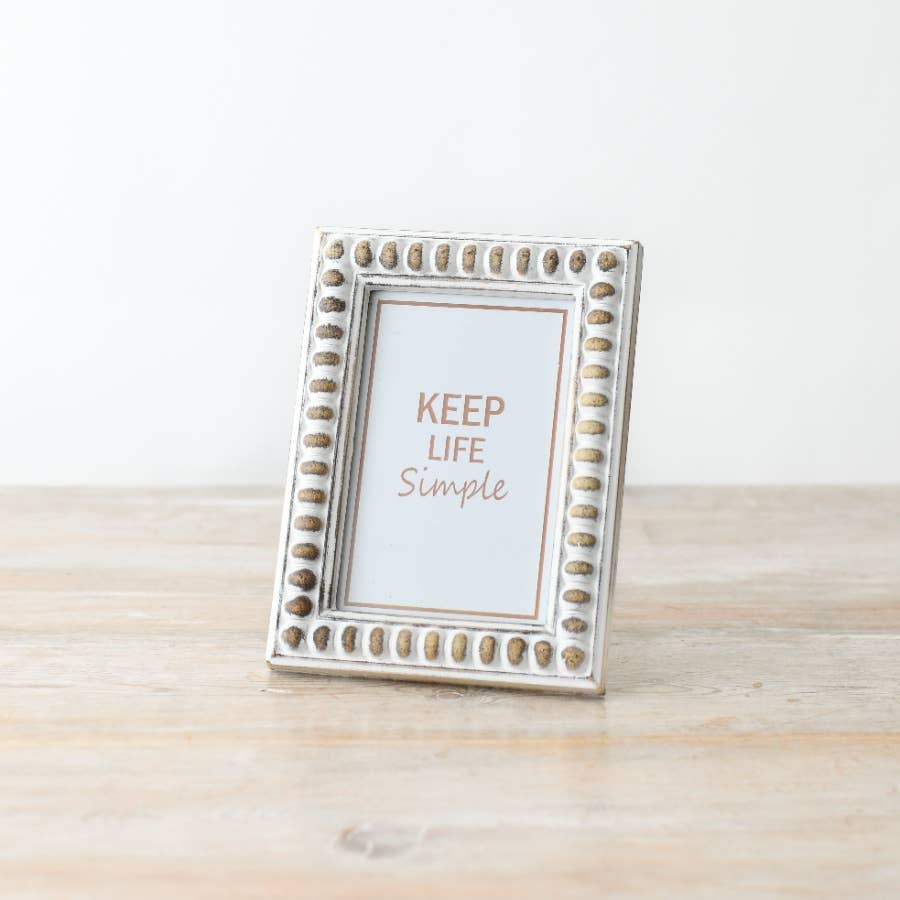 Keep Life Simple Picture Frame,19cm