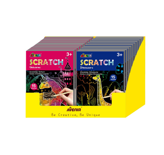 Mini Scratch Book Assorted