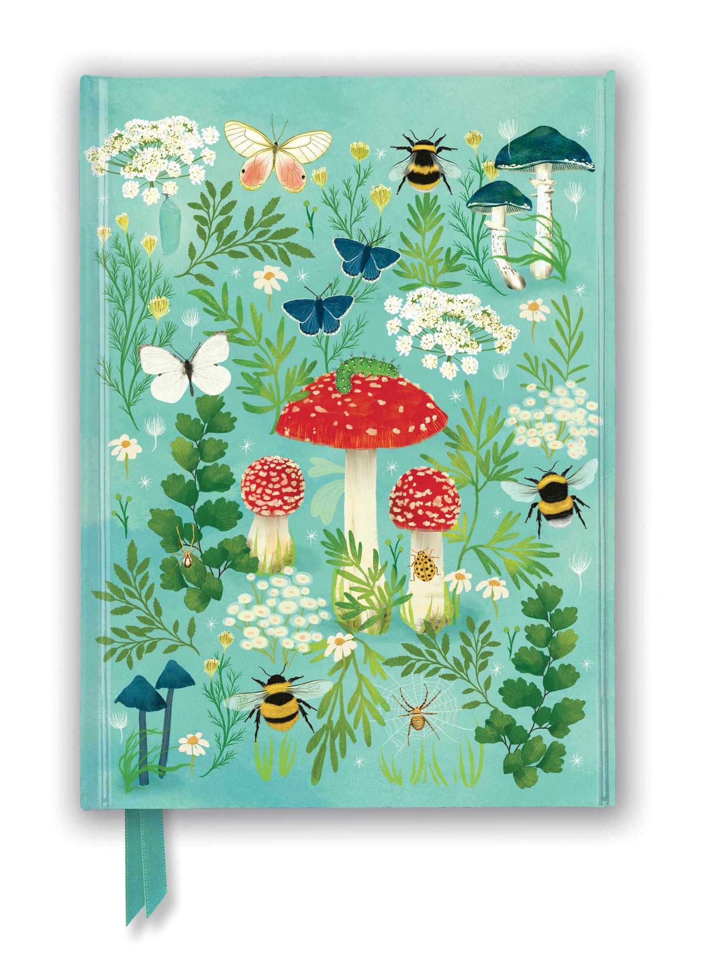 Katherine Quinn: Enchanted Mushroom Garden (Foiled Journal): Flame Tree Notebooks
