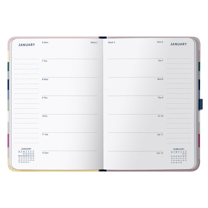 Sale - BusyB - Busy Life Diary 2025 Stripe