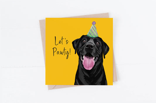 Dog Party Card