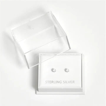 Instore only - Swagger sterling silver earrings