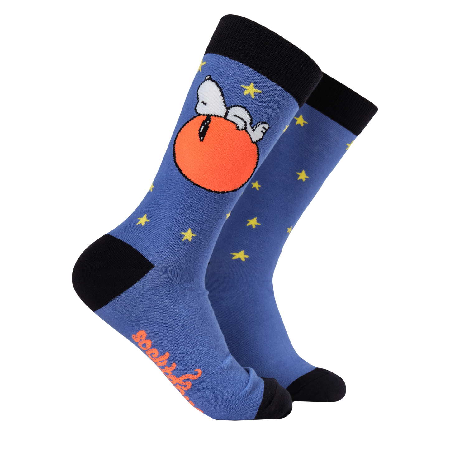 Snoopy Dog Tired Socks - Peanuts: BLUE / S (UK 4-8 / EU 37-42 / US 6-10)