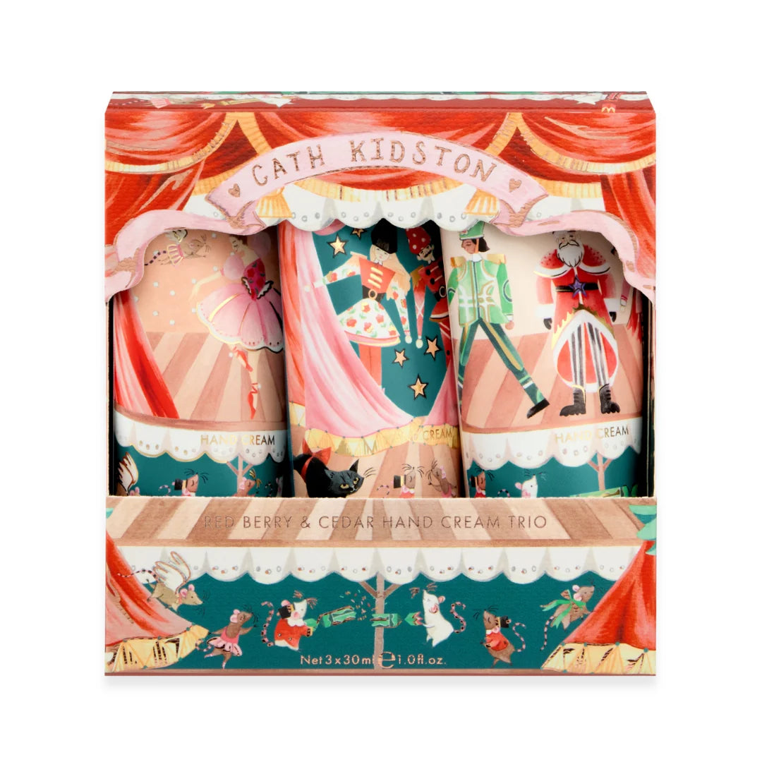 Nutcracker Theatre Hand Cream Trio
