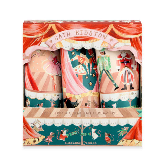 Nutcracker Theatre Hand Cream Trio