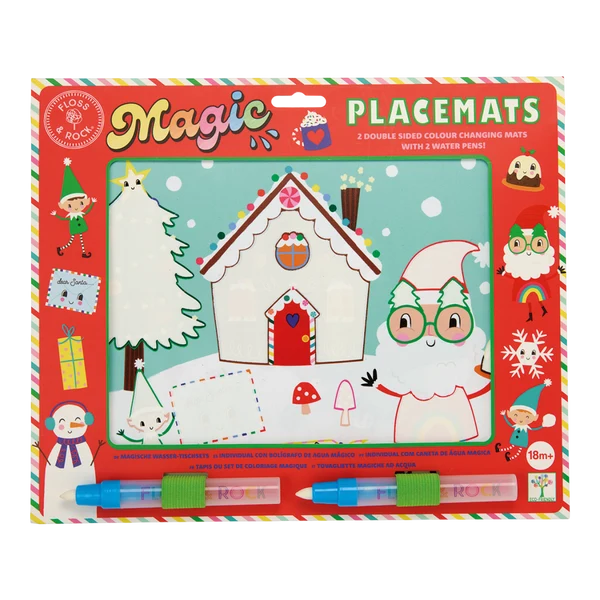 FLOSS & ROCK - CHRISTMAS MAGIC PLACEMAT