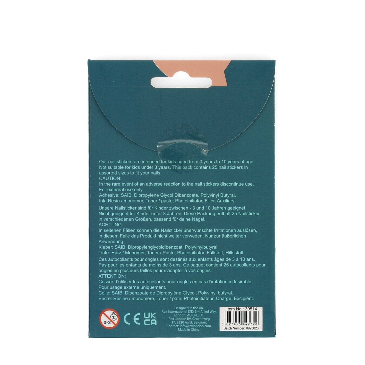 Children's Nail Stickers - Ladybird