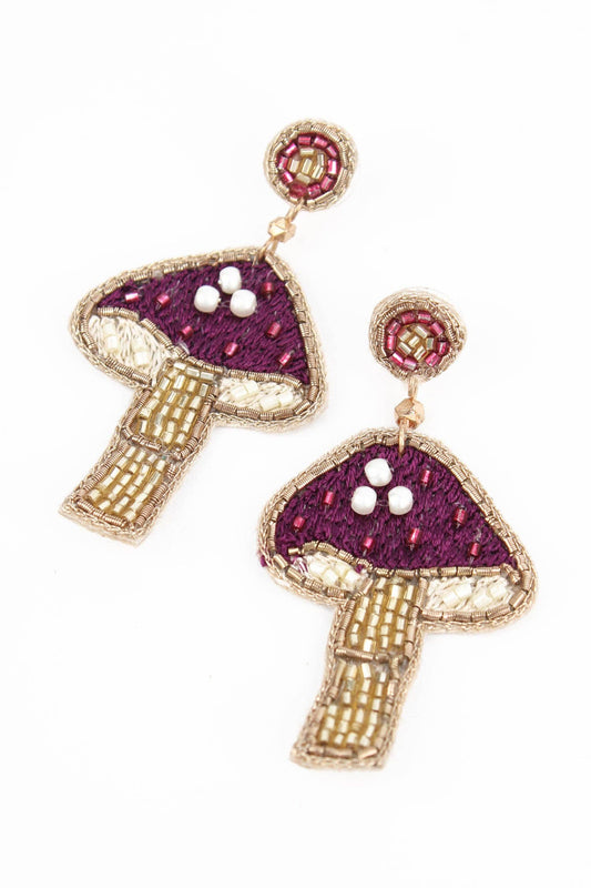 PURPLE MUSHROOM DROPS