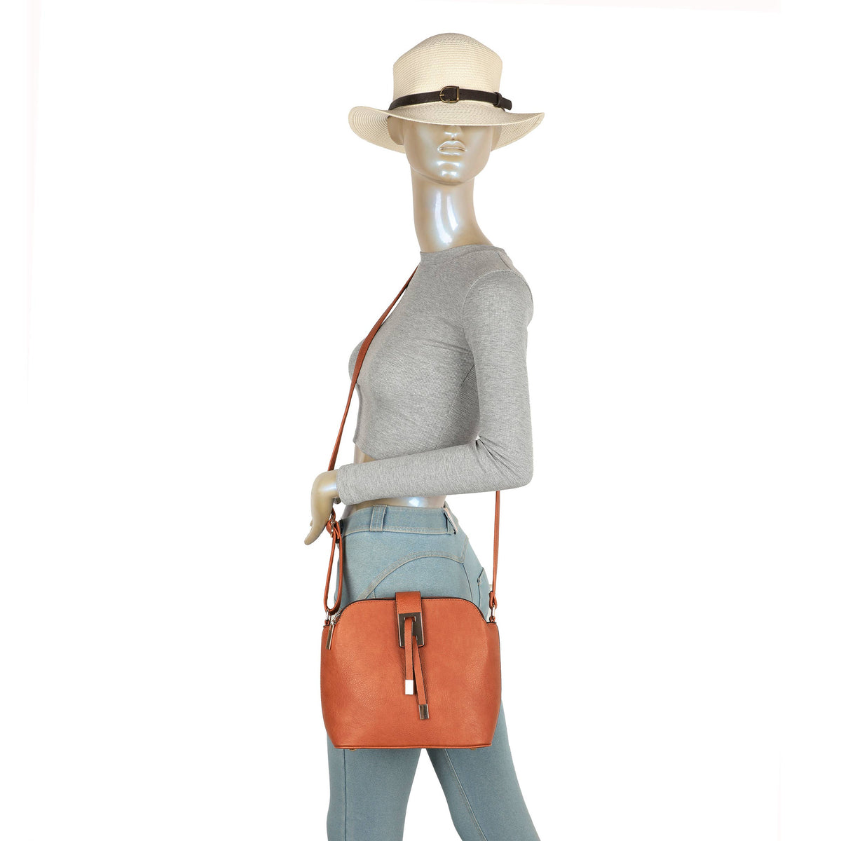 New 803 Crossboby Bag: Tan