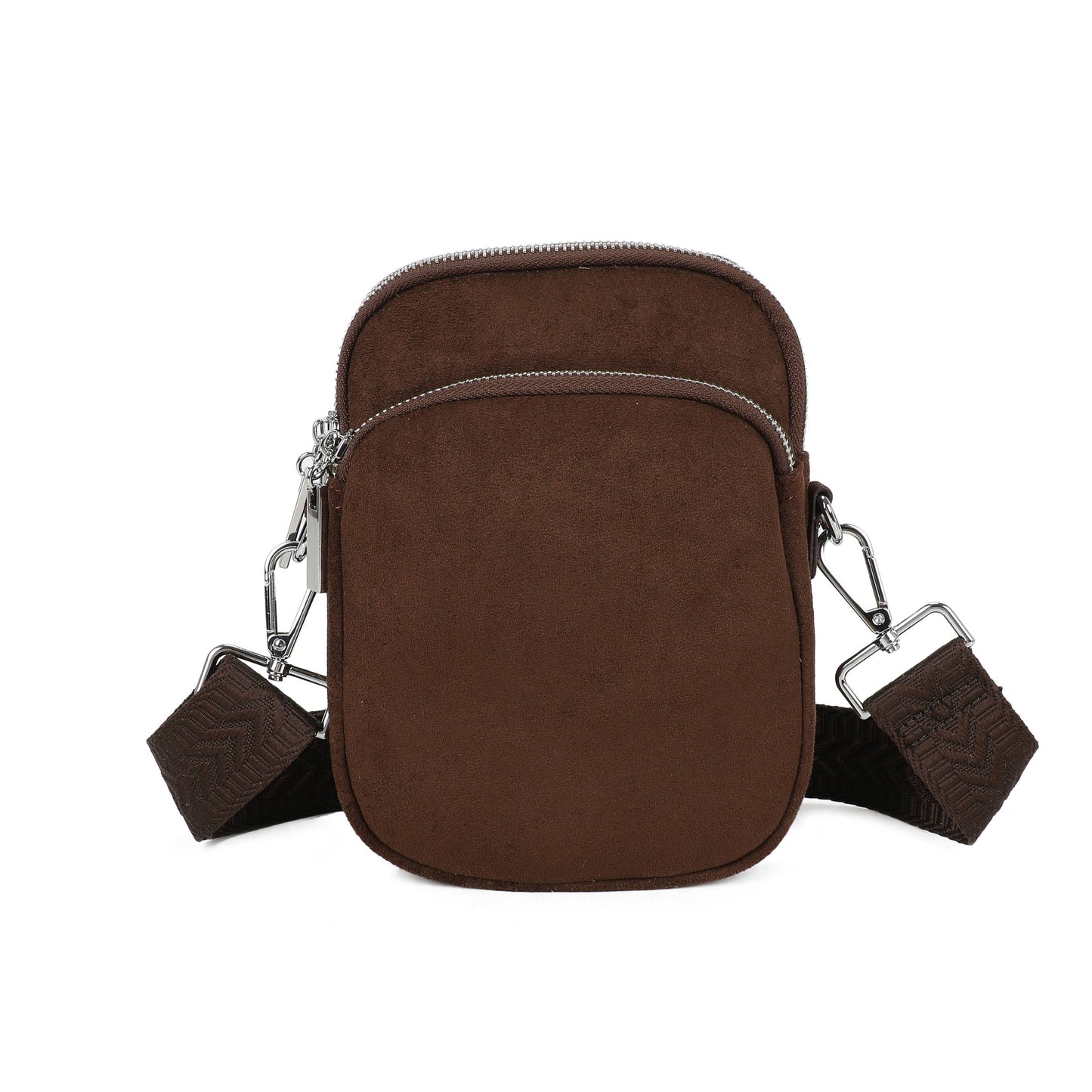 JM1718 Everyday Crossbody Bag with Wide Strap: Blue