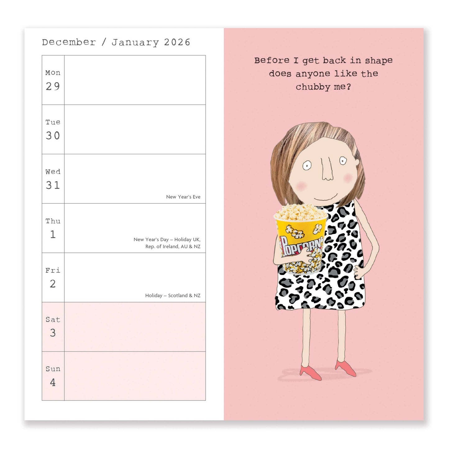 Rosie Made a Thing Slim 2026 Diary