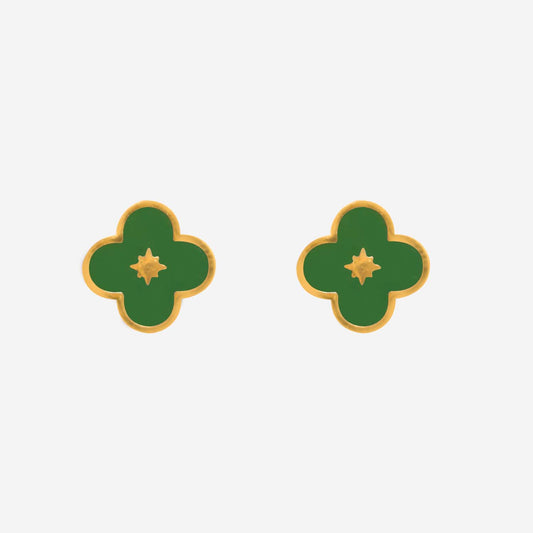 Loxley Lane - 2001808 Green Earrings
