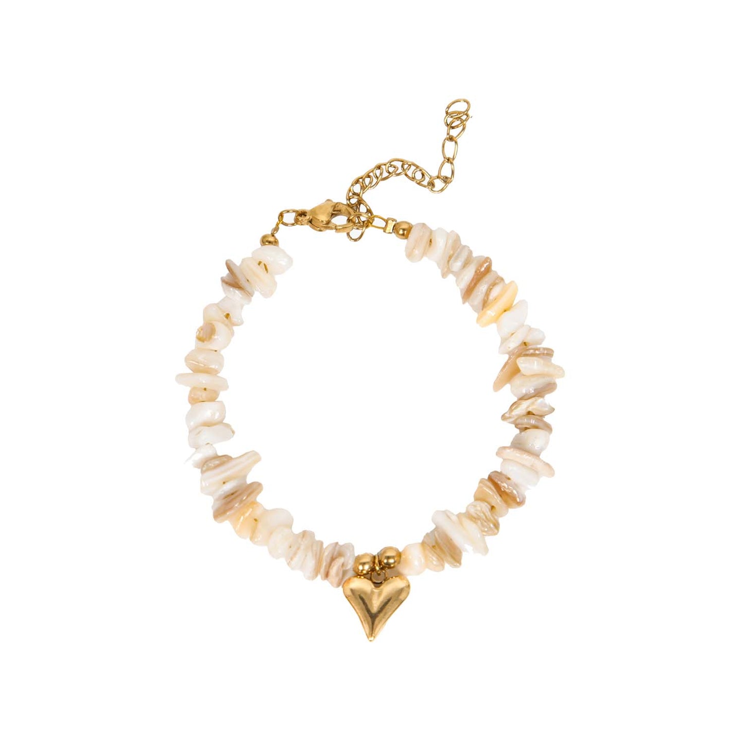 Loxley Lane - Cream Beaded Bracelet 2002205