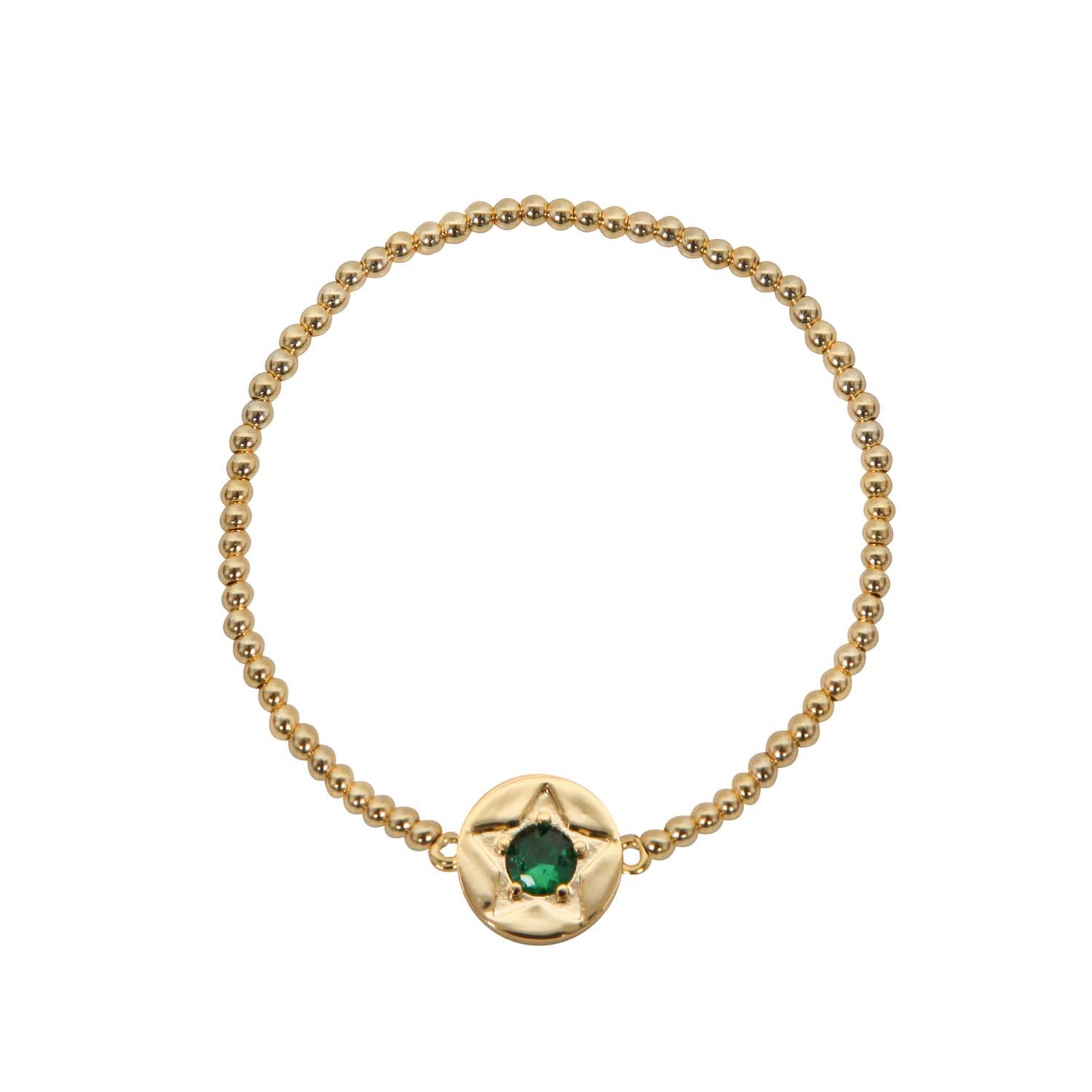 Loxy Lane - Green Gold Plated Bracelet 2004308