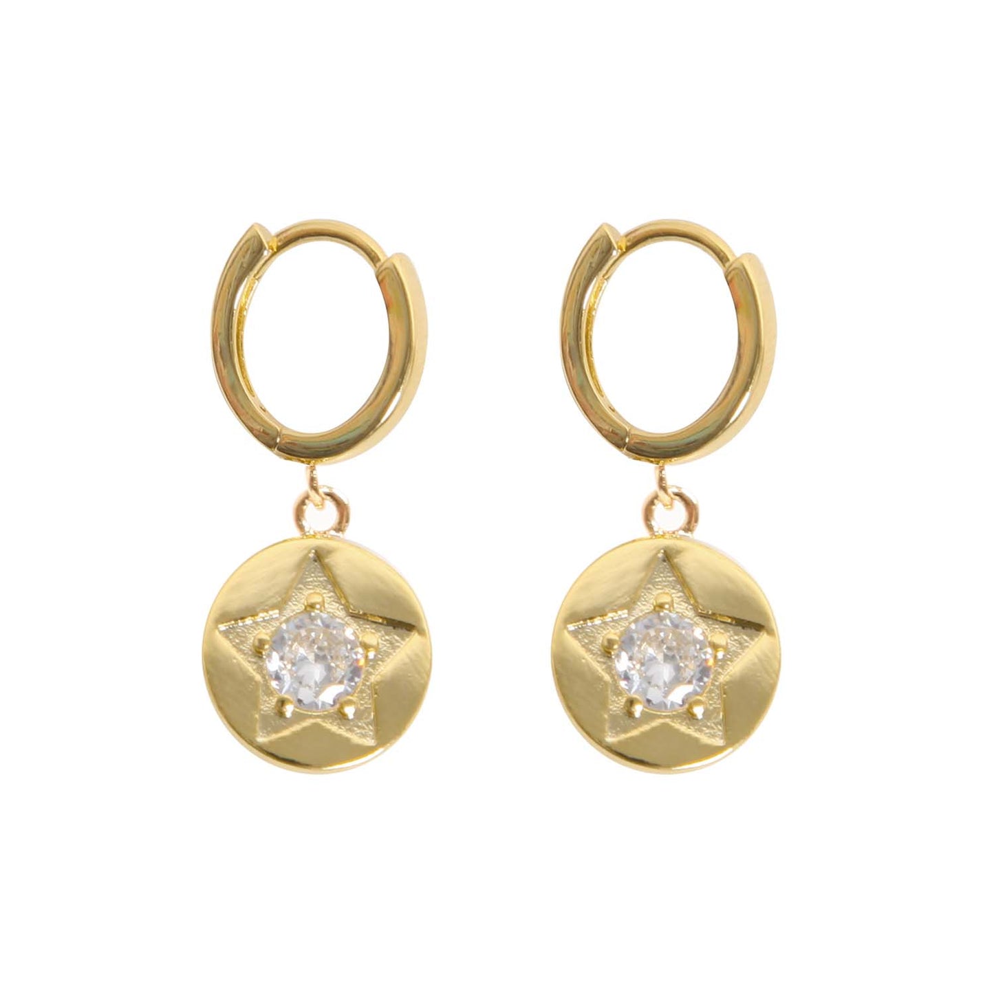 Loxy Lane - 2004419 Gold Crystal Earrings