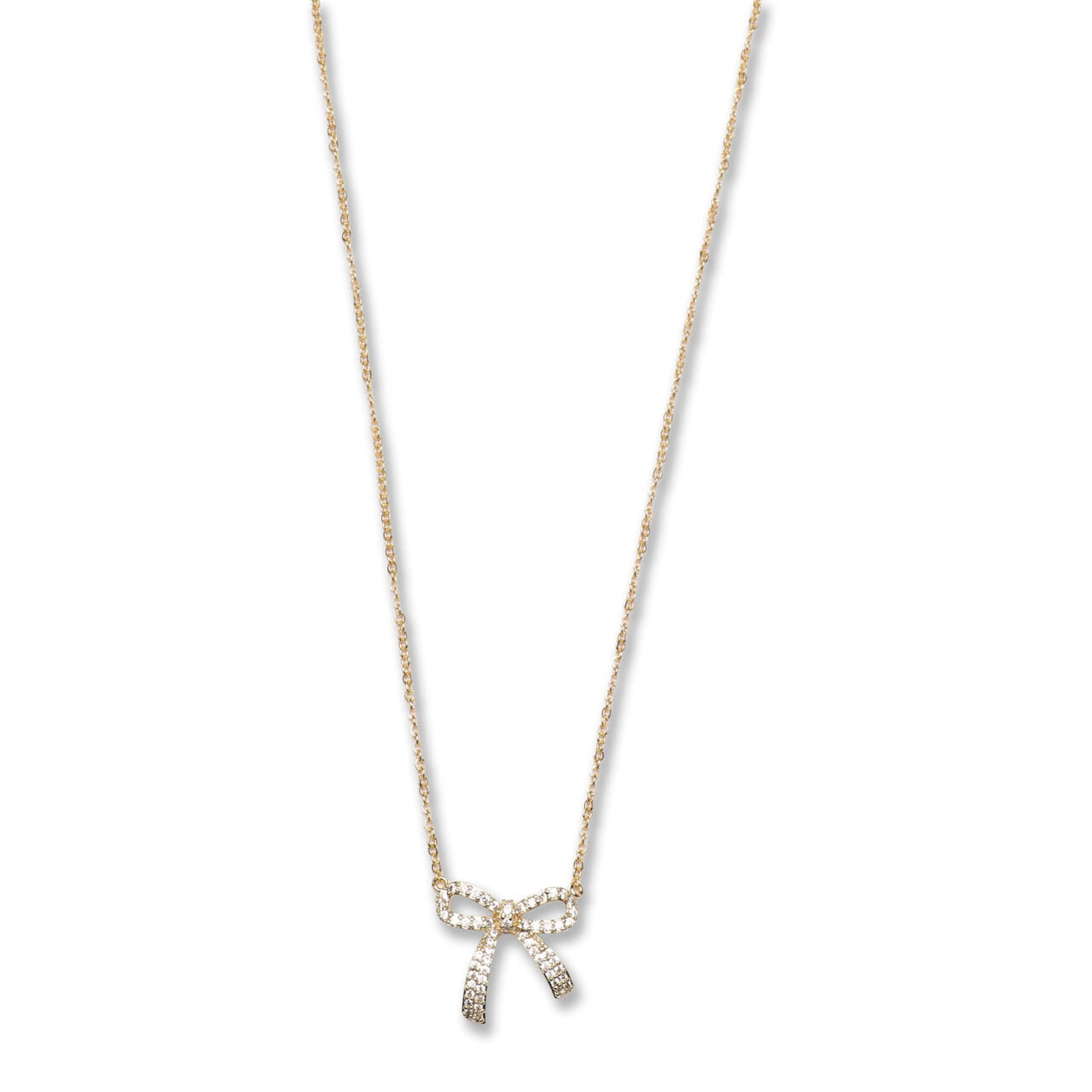 Zelly Bow Necklace