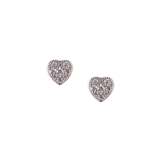 Zelly Heart  Stud Earrings