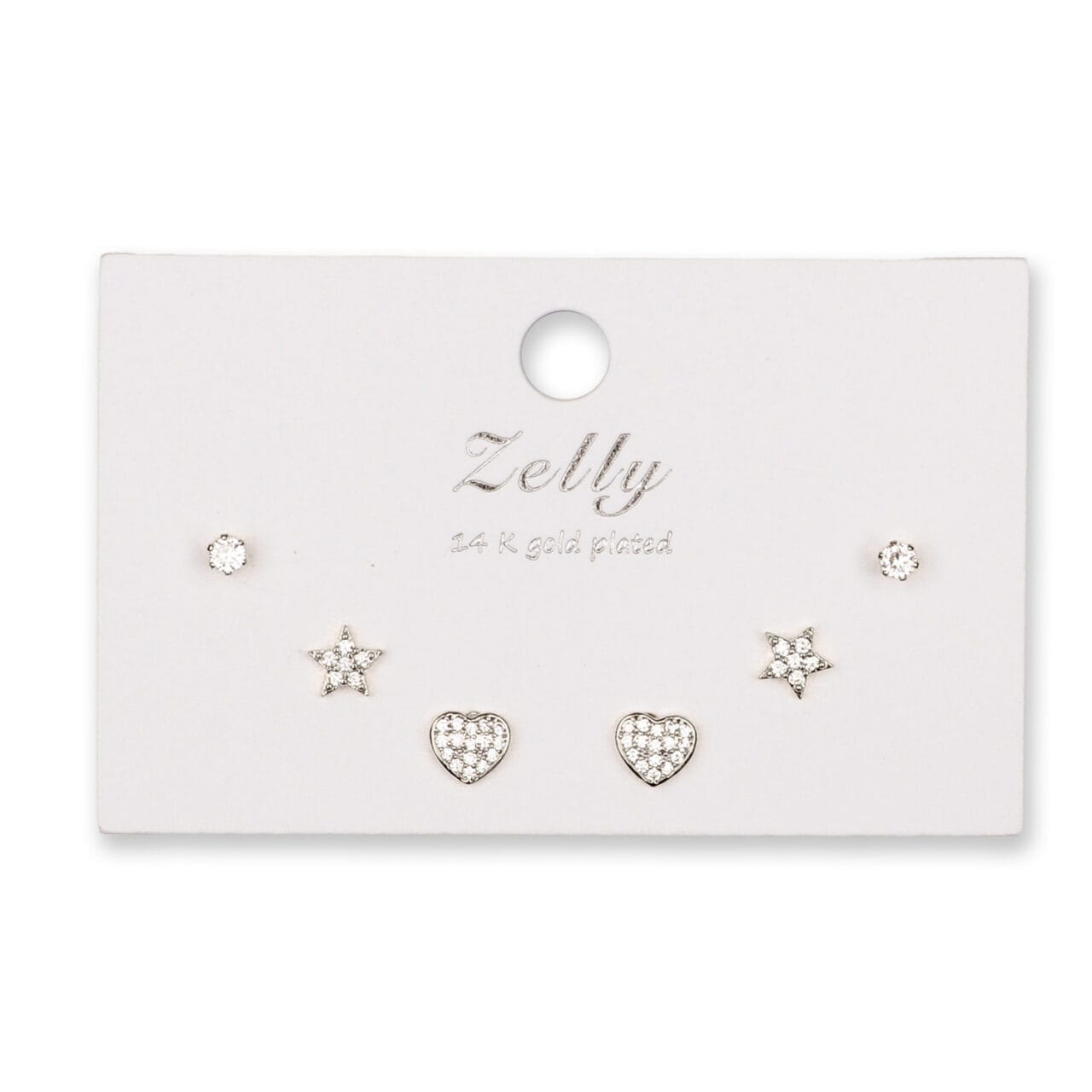 Zelly Heart and Star Studs - 2138801