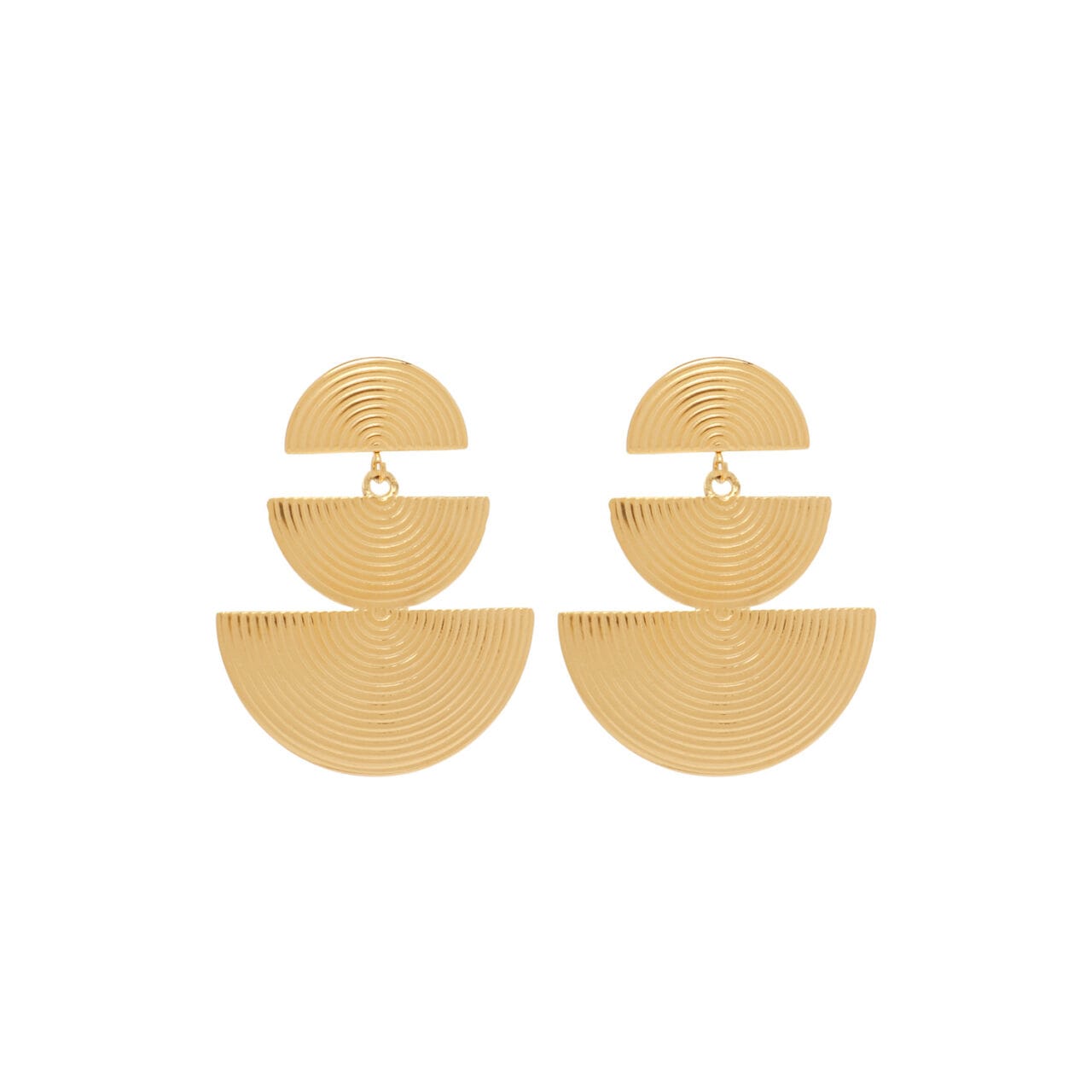 Half Circle Drop Earrings - 2155007