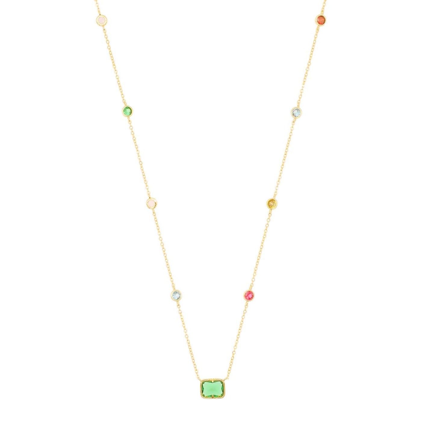 Necklace - CONSTELLATION COLLECTION BEJEWELLED GOLD