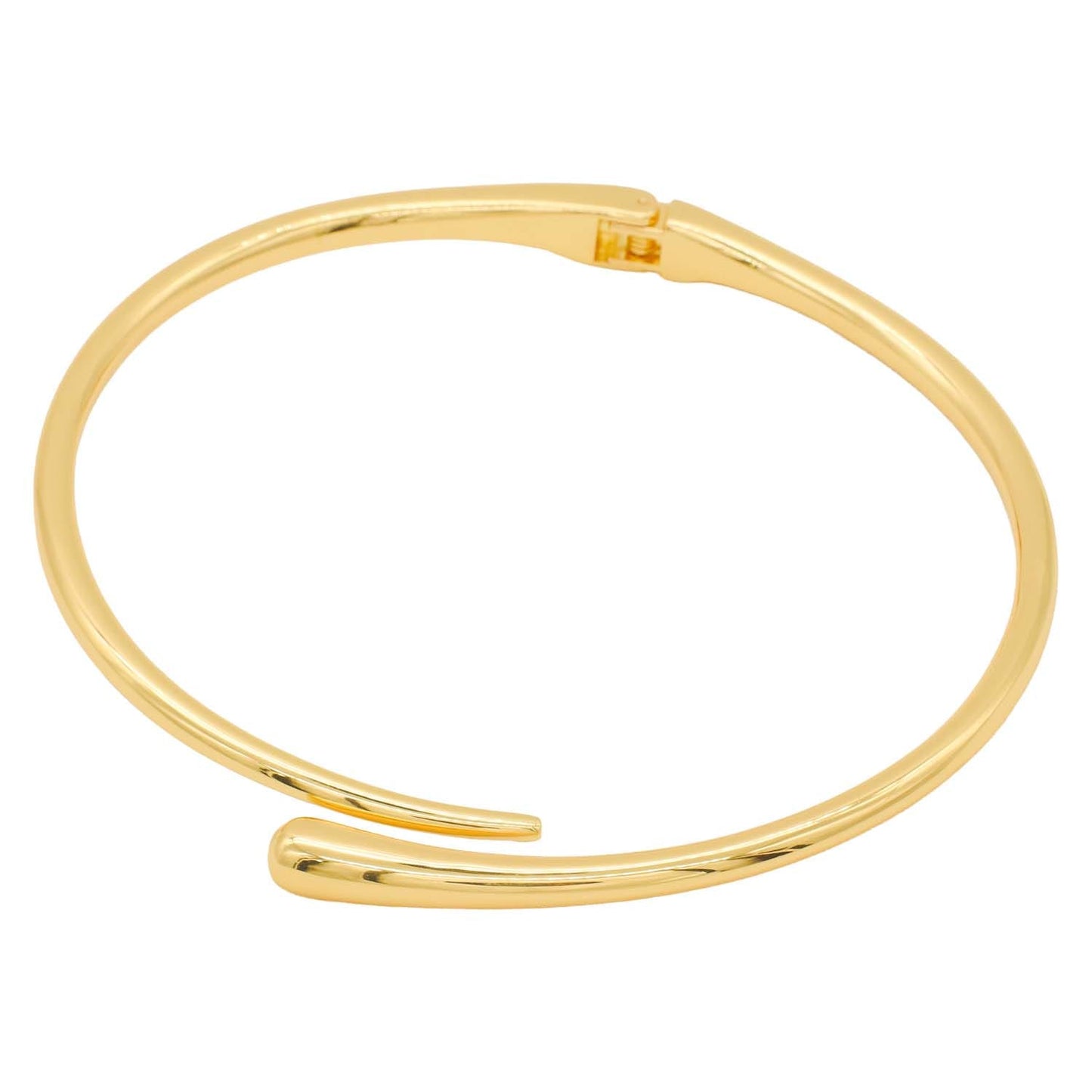 Necklace Collar Teardrop Gold