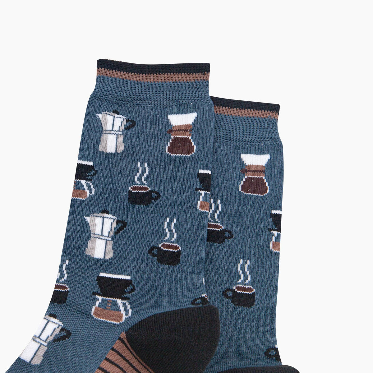 Barista Coffee Men's Bamboo Socks in Teal Green: UK 7-11 | EU 40.5-46 | US 8-12