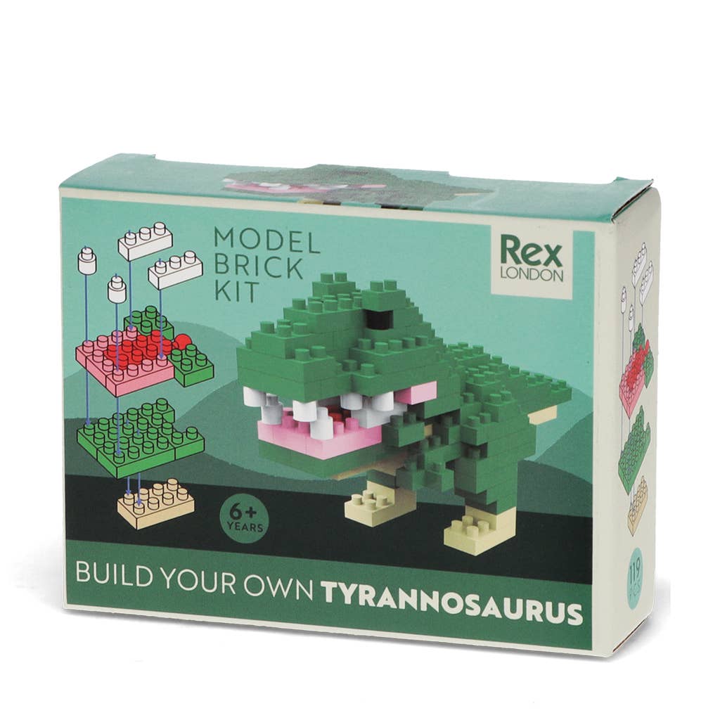 Build your own dinosaur model brick kit - Tyrannosaurus rex