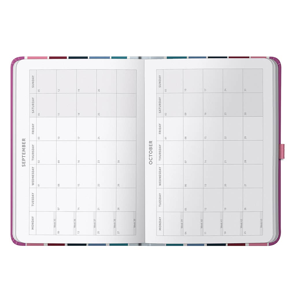 Busy Life Diary 2027 Multi Stripe - Busy B