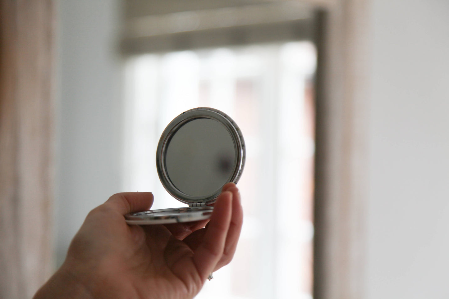 British Birds Design Watercolour Compact Mirror