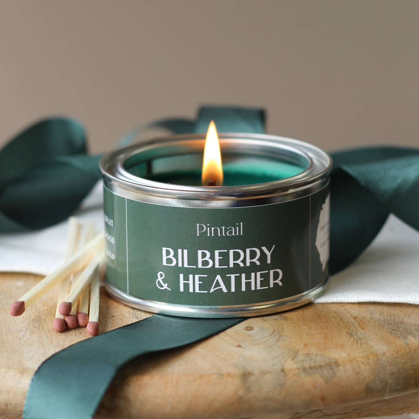 Bilberry and Heather Paint Pot Candle | Candles in Tins