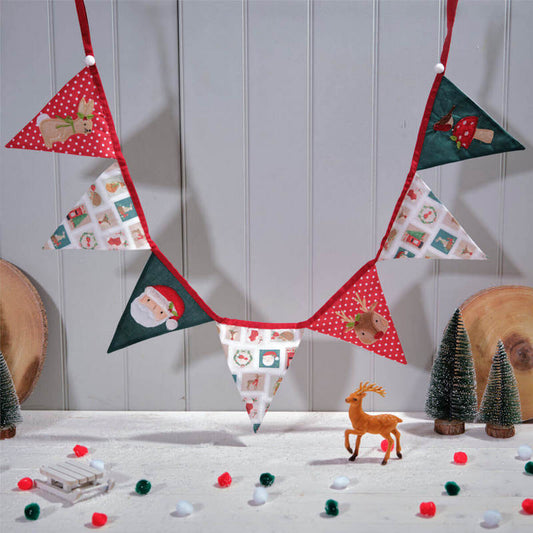 Winter Wonderland Fabric Bunting