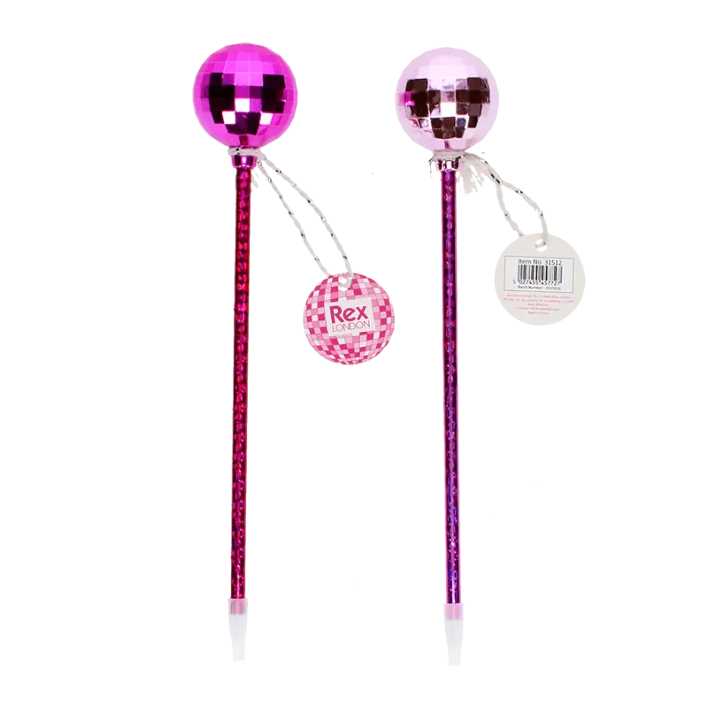 Disco ball pens - Assorted
