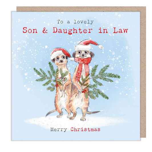 Christmas Card- Son and daughter in Law