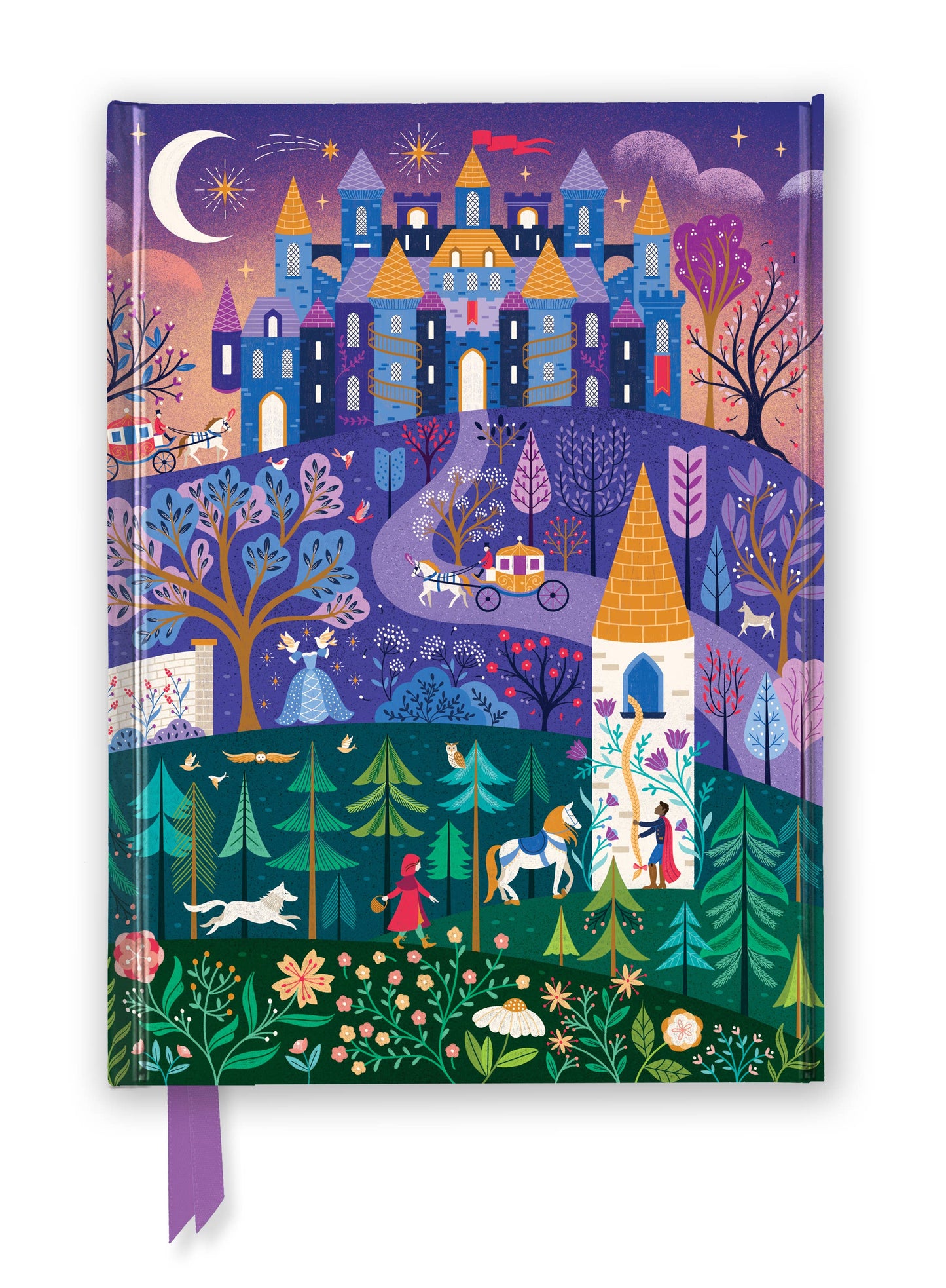 Jenny Zemanek: Once Upon a Time (Foiled Journal): Flame Tree Notebooks