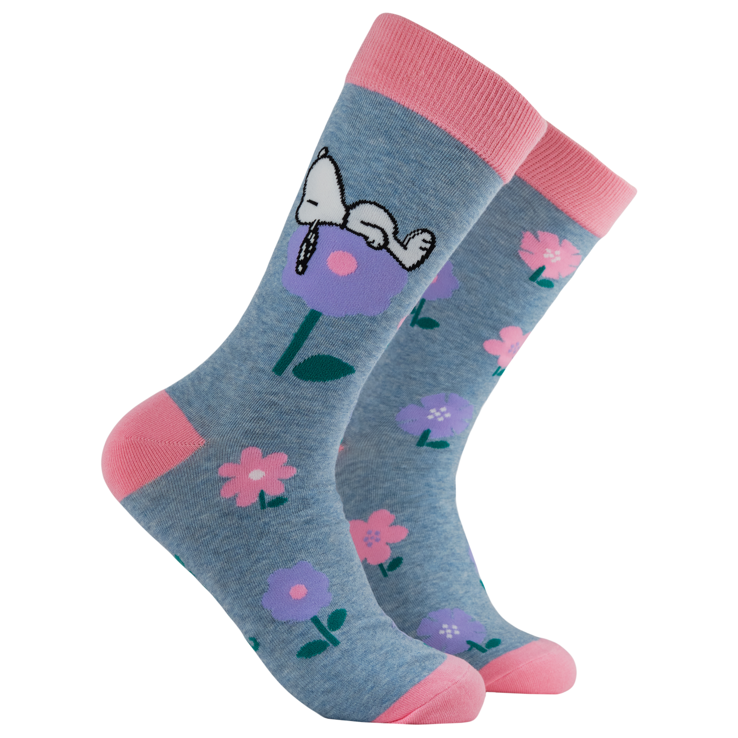 I'd Pick You Socks - Peanuts: BLUE MARL / S (UK 4-8 / EU 37-42 / US 6-10)