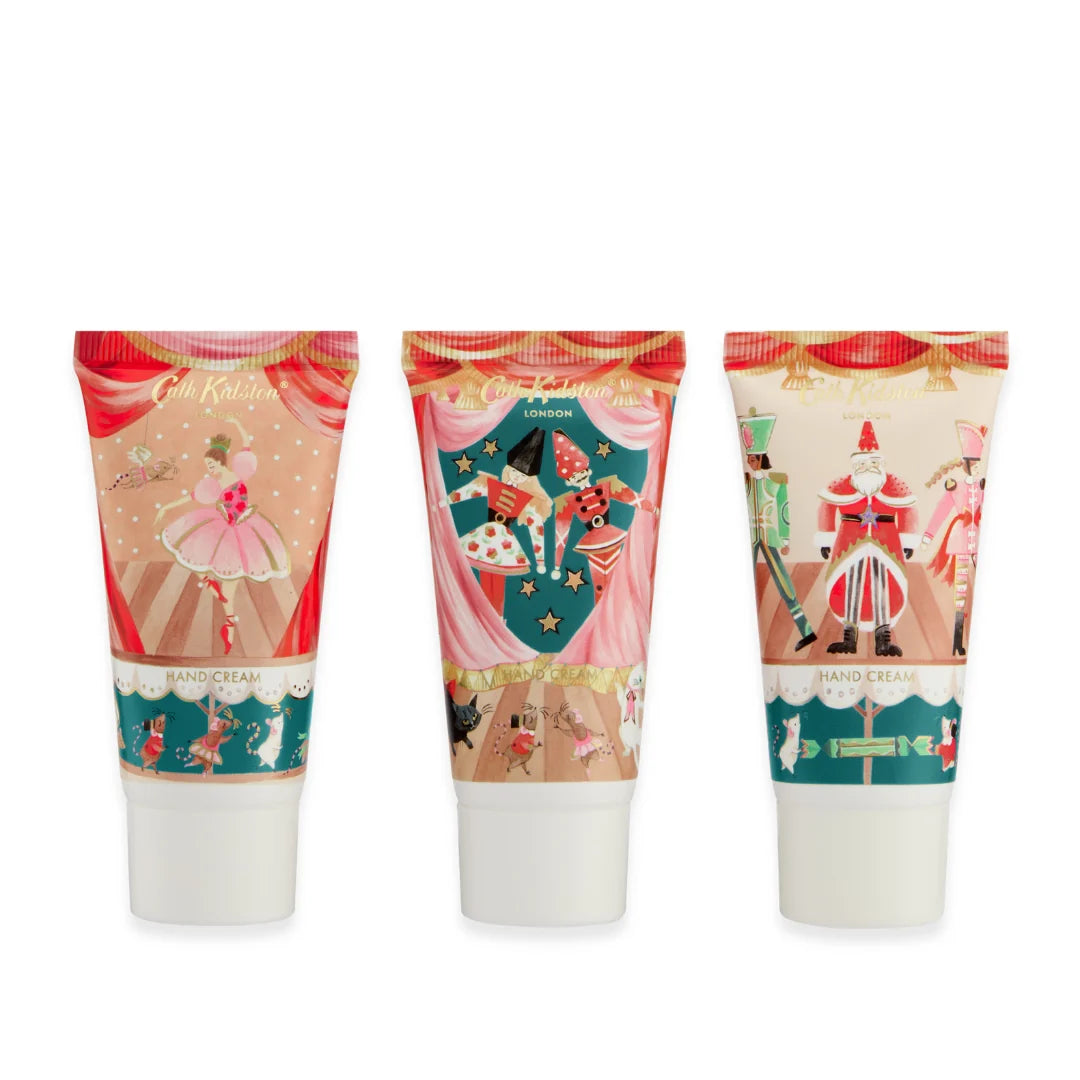 Nutcracker Theatre Hand Cream Trio