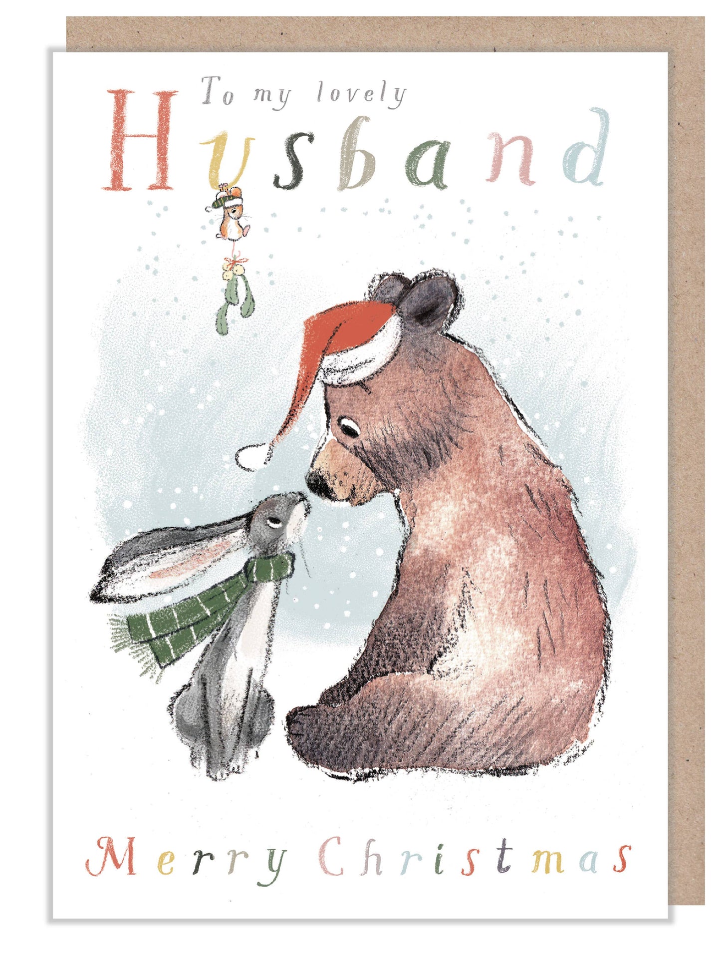 Giant Card - Lovely Husband - Christmas Card