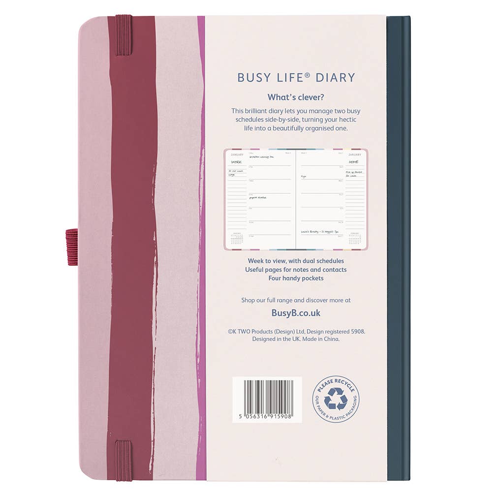 2026 Diary | Busy Life Diary & Weekly Planner | Stripe